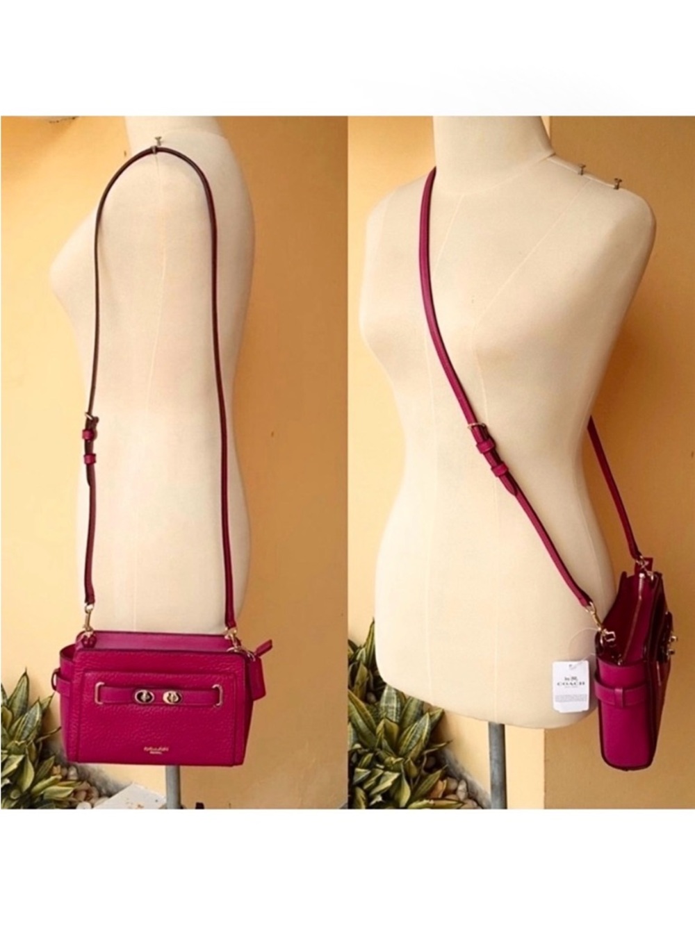 Coach Blake F35688 Bubble Leather NEW